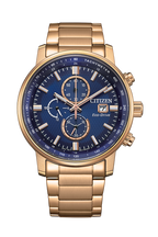 Citizen Eco-Drive Chronograph Pink Gold CA0843-89L