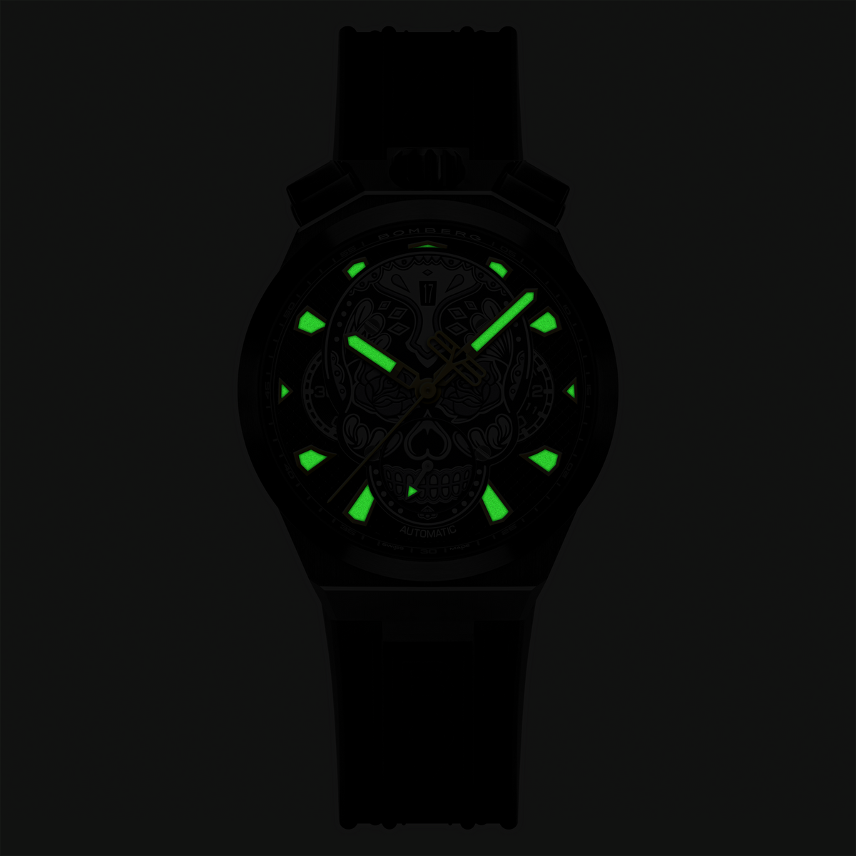 CHRONO SKULL THROWBACK EDITION - ALL BLACK