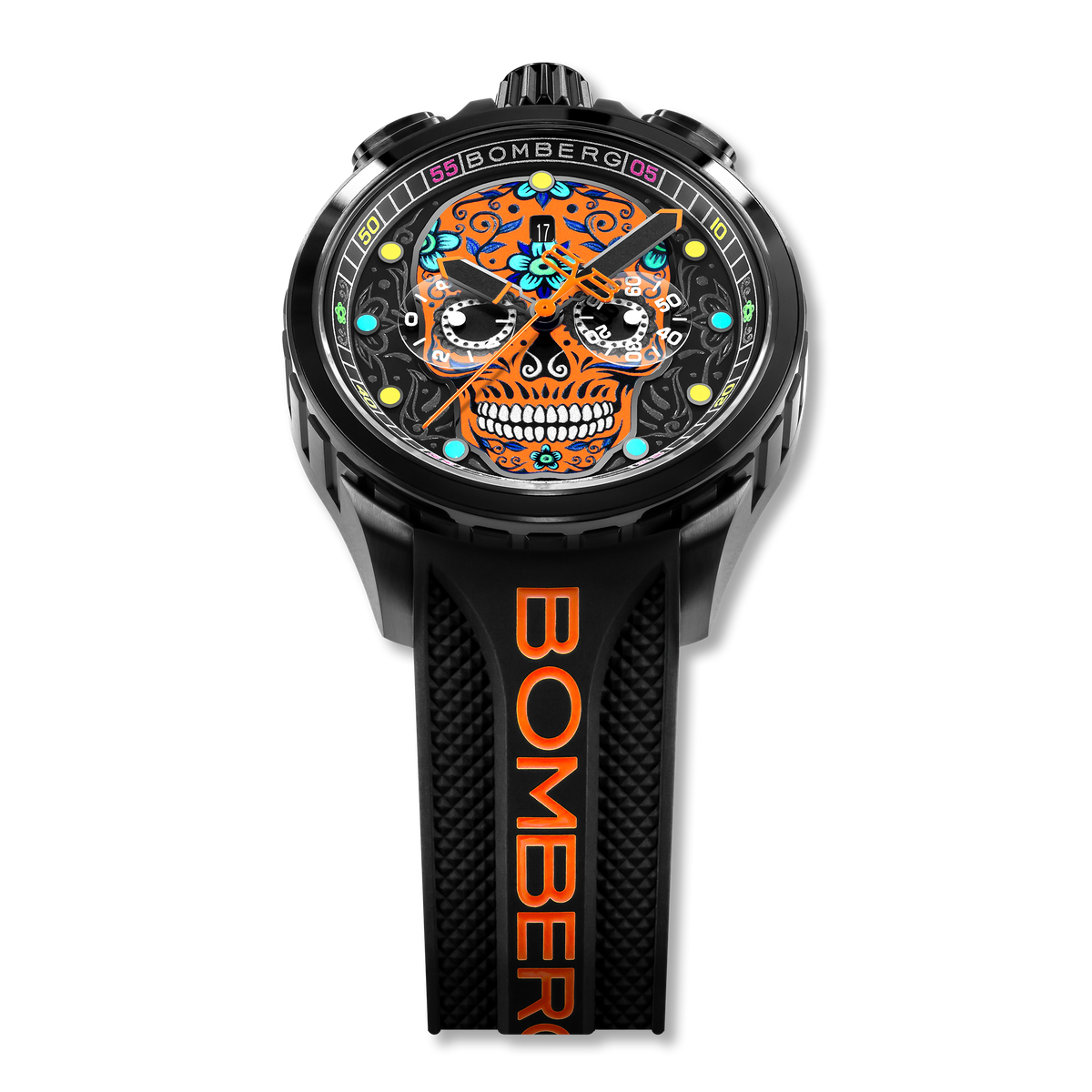 SUGAR SKULL ORANGE
