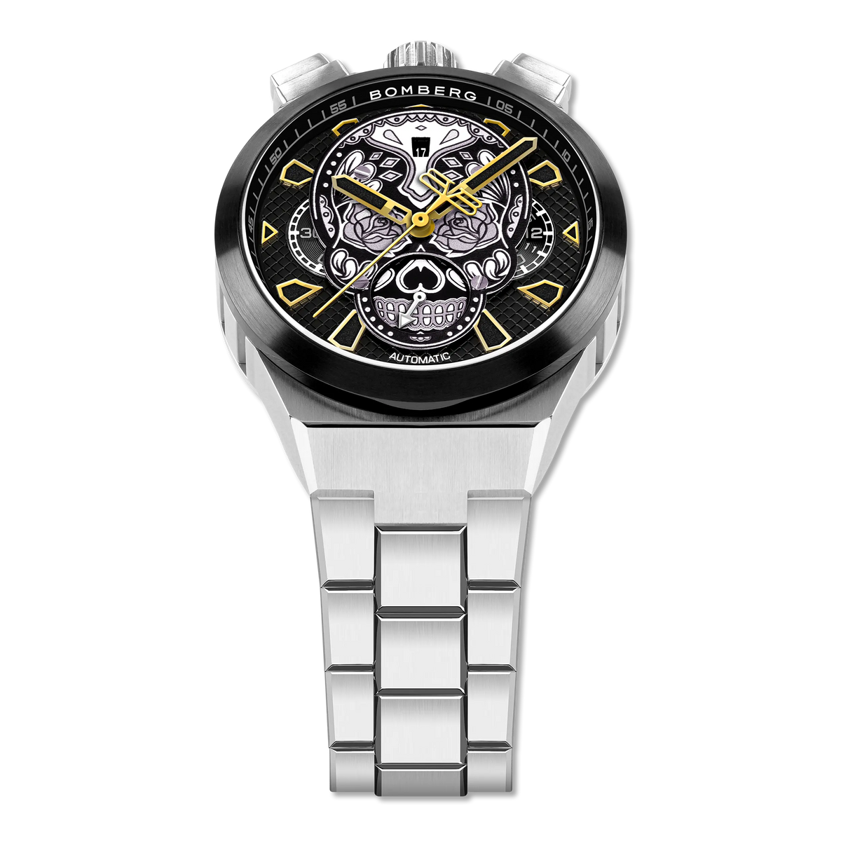 CHRONO SKULL THROWBACK EDITION - SILVER