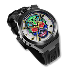 CHRONO SKULL THROWBACK EDITION - COLORIDO BLACK