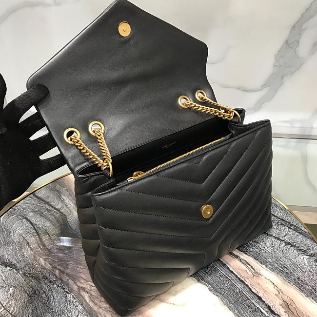 Serenityll™ 100222 Luxury Bag Black in Gold 32x22x11cm