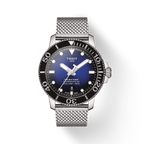 Tissot Seastar 1000 Powermatic 80 Blue Dial SIlver Mesh Bracelet Watch For Men - T120.407.11.041.02