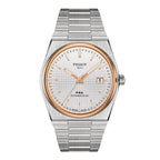 Tissot PRX Powermatic 80 Silver Dial Silver Steel Strap Watch For Men - T137.407.21.031.00
