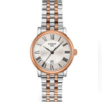 Tissot Carson Premium Lady Silver Dial Two Tone Steel Strap Watch For Women - T122.210.22.033.01