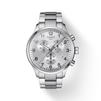 Tissot Chrono XL Classic Silver Dial Silver Steel Strap Watch For Men - T116.617.11.037.00