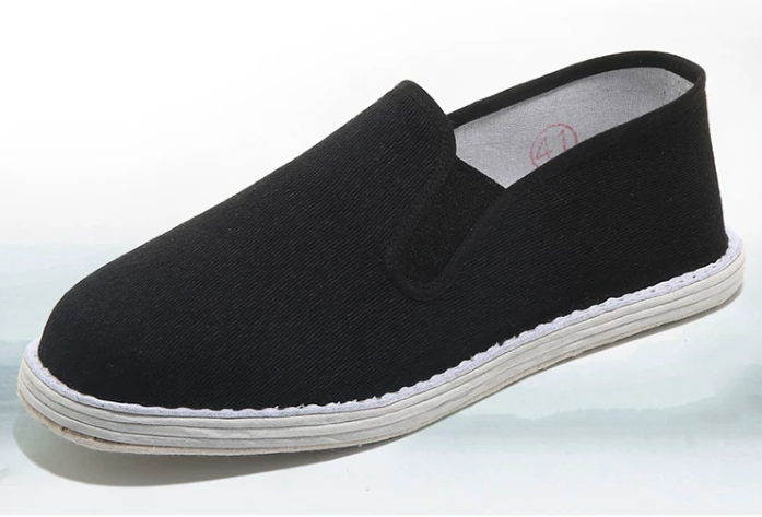 Men's traditional Beijing handmade leather shoes