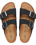 Arizona Vegan Black Birko-Flor Sandals