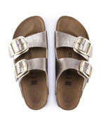 Arizona Big Buckle Graceful Taupe Birko-Flor Sandals