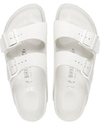 Arizona Exquisite White Leather Sandals