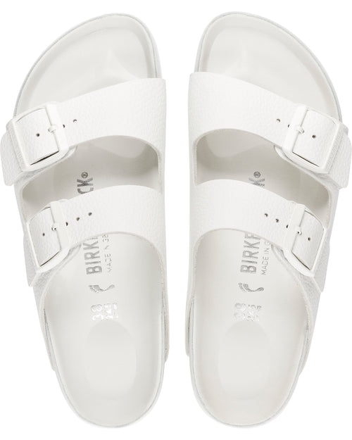 Arizona Exquisite White Leather Sandals