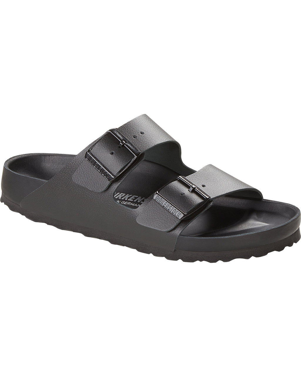 Arizona Exquisite Black Leather Sandals