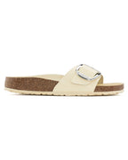 Madrid Big Buckle High Shine Butter Leather Sandals