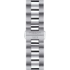 Tissot Gentleman Powermatic 80 Silicium Green Dial Silver Steel Strap Watch For Men - T127.407.11.091.01