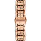 Tissot T Lady Flamingo Mother of Pearl Dial Rose Gold Steel Strap Watch For Women - T094.210.33.116.02