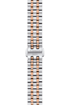 Tissot Carson Premium Lady Silver Dial Two Tone Steel Strap Watch For Women - T122.210.22.033.01