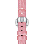Tissot Bellissima Small Lady Silver Dial Pink Leather Strap Watch For Women - T126.010.16.013.01