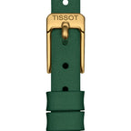 Tissot Lovely Round Green Mother of Pearl Dial Green Leather Strap Watch for Women - T140.009.36.091.00