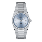 Tissot PRX Light Blue Dial Silver Steel Strap Watch For Women - T137.210.11.351.00