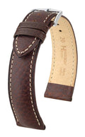 Hirsch Boston L High Quality Brown Leather Band