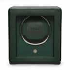 Wolf "Cub" Single Watch Winder with Cover - Vegan Leather