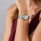 Tissot Bellissima Automatic Silver Dial Silver Steel Strap Watch For Women - T126.207.11.013.00