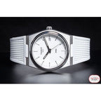 Tissot PRX 40 White Dial White Rubber Strap Watch For Men -  T137.410.17.011.00