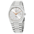 Tissot PRX Silver Dial Silver Steel Strap Watch For Women - T137.210.11.031.00