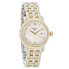 Tissot T Classic Bridgeport Automatic Mother of Pearl Dial Two Tone Steel Strap Watch for Women - T097.410.22.116.00