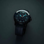 Tissot Seastar 1000 Powermatic 80 Black Dial Black Rubber Strap Watch For Men - T120.407.37.051.00