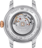 Tissot Le Locle Automatic Diamonds Mother of Pearl Black Dial Silver Steel Strap Watch For Women - T006.207.11.126.00