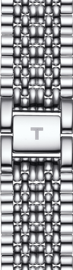Tissot T Classic Everytime Large White Dial Silver Steel Strap Watch for Men - T109.610.11.031.00