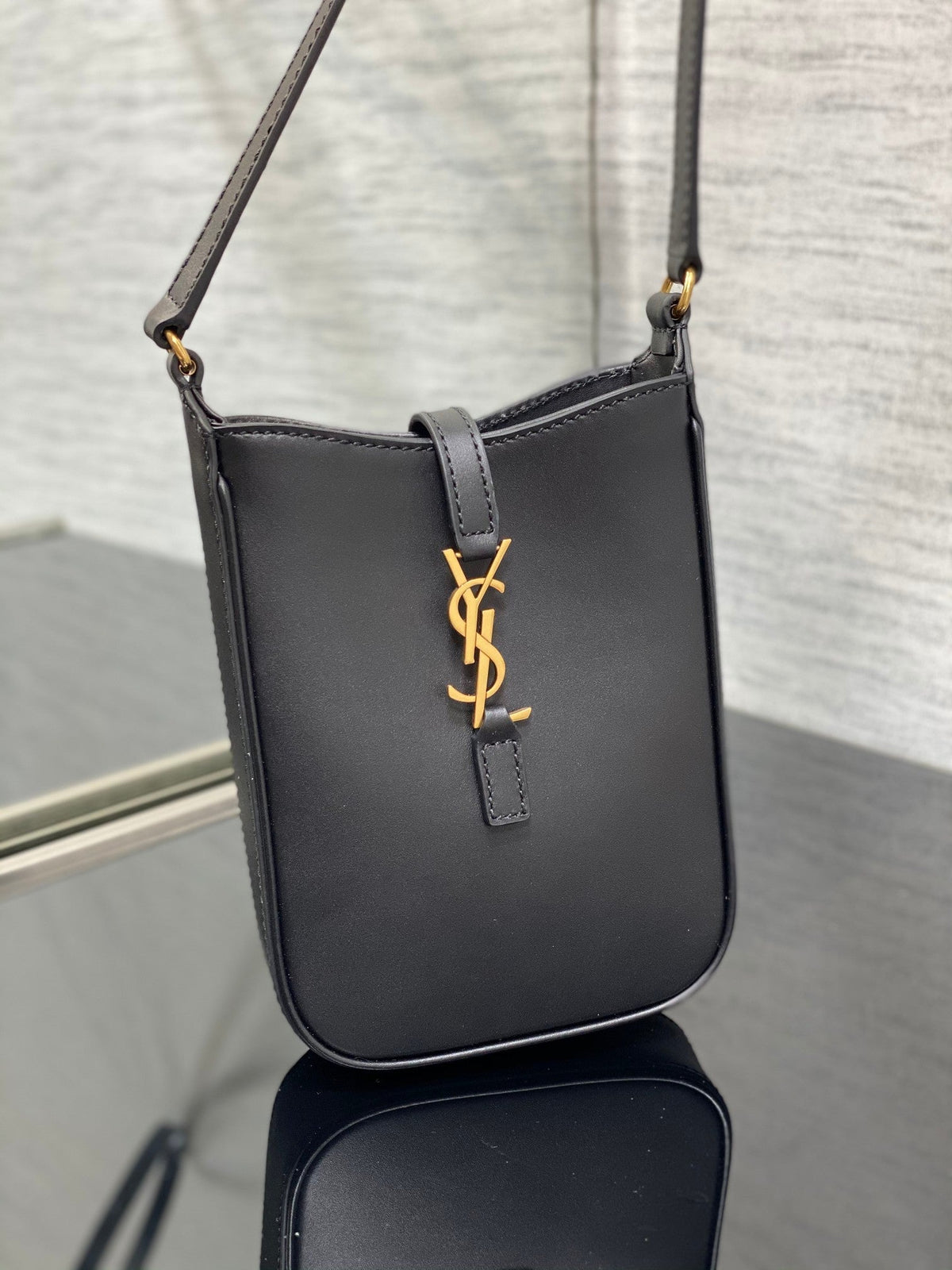 Serenityll™ 100213 Luxury Bag Mini Black Bag - 13x20x4cm
