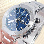 Tissot T Race Chronograph Blue Dial Silver Steel Strap Watch For Men - T141.417.11.041.00