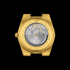 Tissot PRX Powermatic 80 Gold Dial Gold Steel Strap Watch for Men - T137.407.33.021.00