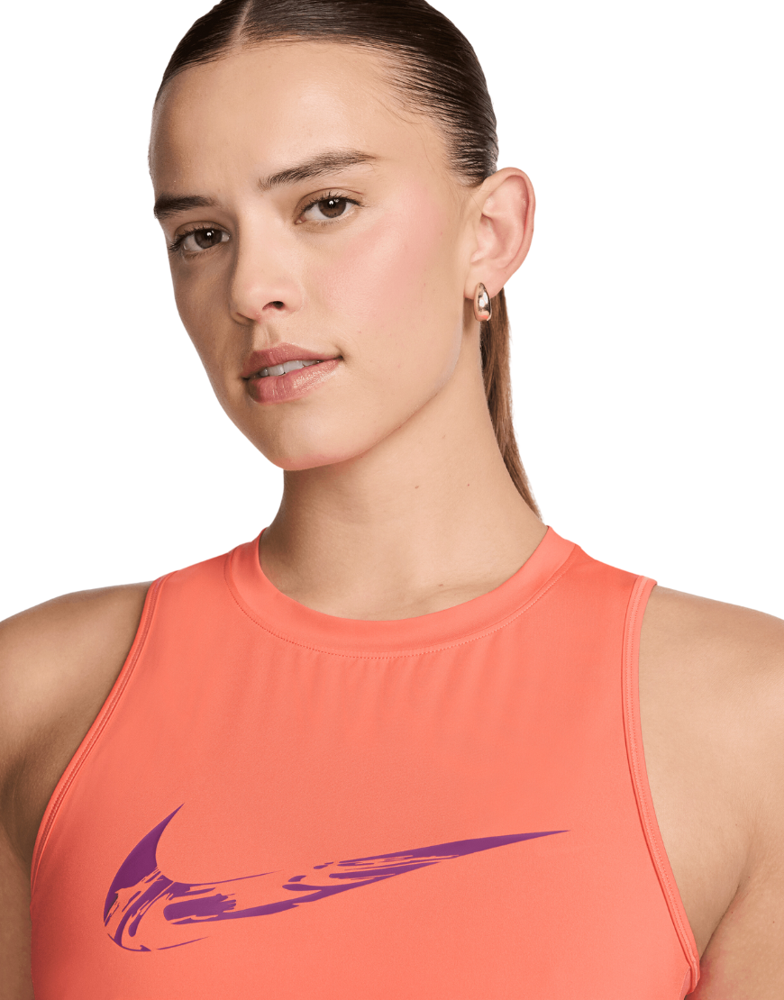 Women's Dri-FIT Graphic Tank Top :Light Wild Mango
