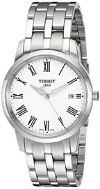 Tissot T Classic Dream White Dial Silver Steel Strap Watch for Men - T033.410.11.013.01