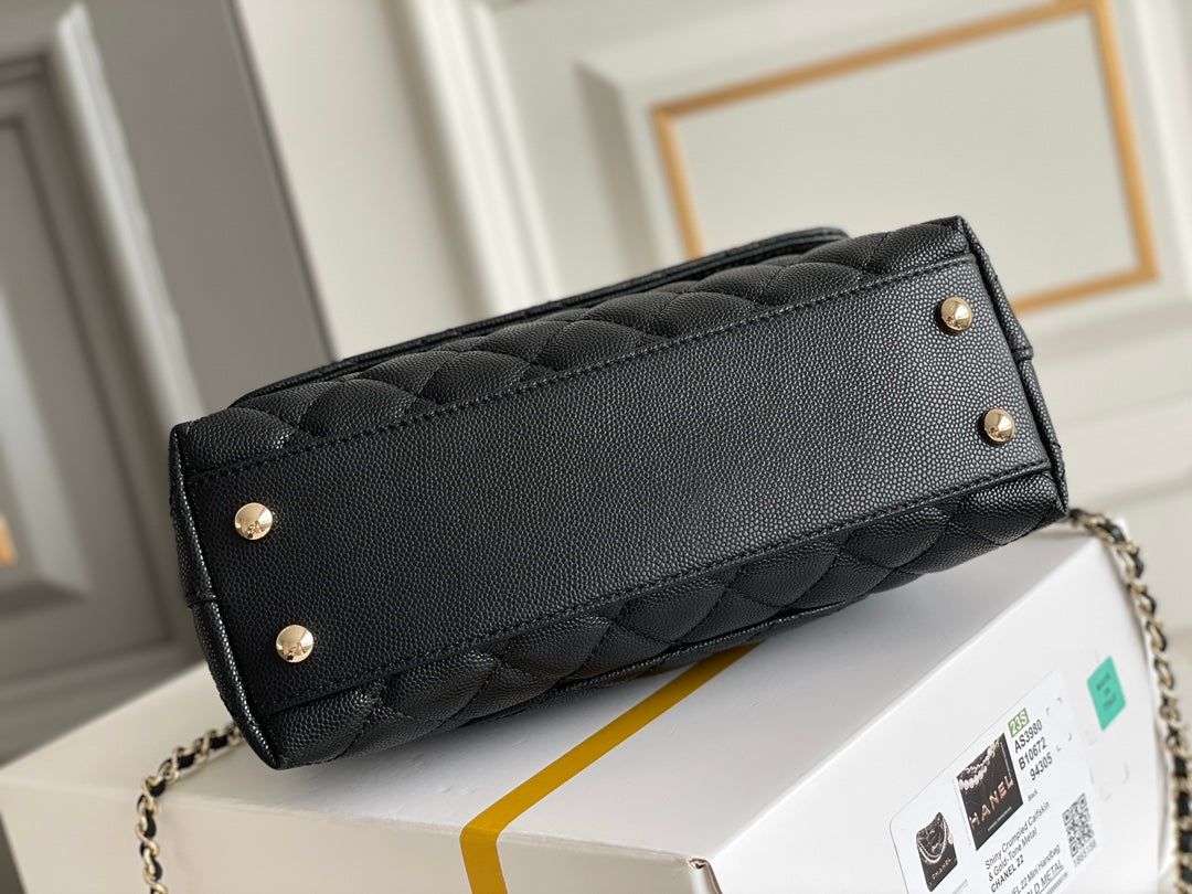 Serenityll™ 100142 Luxury Bag Small/Mini Bag Black - 24x14x10cm