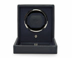 Wolf "Cub" Single Watch Winder with Cover - Vegan Leather