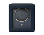 Wolf "Cub" Single Watch Winder with Cover - Vegan Leather