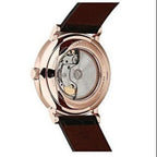 Tissot Carson Premium Powermatic 80 White Dial Brown Leather Strap Watch For Men - T122.407.36.031.00