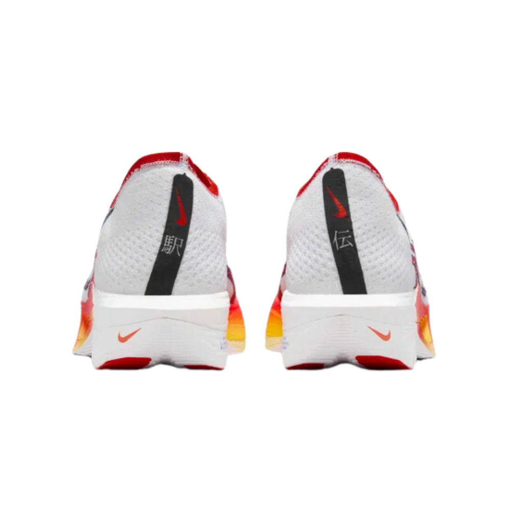 ZoomX Vaporfly Next% 3 Flyknit Premium Men's :White | Habanero Red