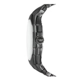 Diesel D-Sruptor Black Stainless Steel Silver Dial Watch DZ2213