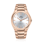 Edox Les Bèmonts Men's Rose Gold Silver Watch