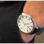 Tissot T Classic PR 100 White Dial Black Leather Strap Watch for Men - T101.410.16.031.00