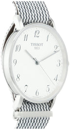 Tissot T Classic Everytime Medium White Dial Two Tone NATO Strap Watch for Women - T109.410.18.032.00