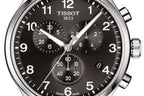 Tissot Chrono XL Classic Black Dial Black Leather Strap Watch For Men - T116.617.16.057.00