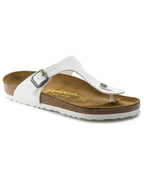 Gizeh White Birko-Flor Sandals
