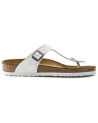 Gizeh White Birko-Flor Sandals