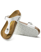 Gizeh White Birko-Flor Sandals